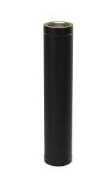 150mm SOLINOX Black Straight 1000mm
