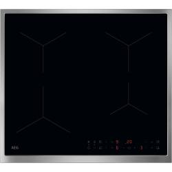 AEG TN64IA00XB induction hob front view showing four-zone layout