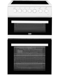 Beko EDVC503W 50cm White Ceramic Cooker