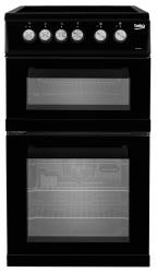 Beko KDVC563AK 50cm Double Oven Electric Cooker