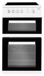 Beko KDVC563AW 50cm Double Oven Electric Cooker