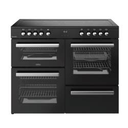 Belling Cookcentre CC110EBLK 110cm Electric Ceramic Range Cooker - Black