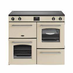 Belling Farmhouse FH100EiCRM 100cm Induction Range Cooker - Cream