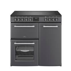 Belling Farmhouse FH90EANT 90cm Electric Ceramic Range Cooker - Anthracite