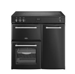 Belling Farmhouse FH90EiBLK 90cm Induction Range Cooker - Black