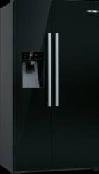 Bosch KAD93ABEP American style fridge freezer black at Dalzells