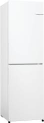 Bosch KGN27NWEAG freestanding fridge freezer in white finish
