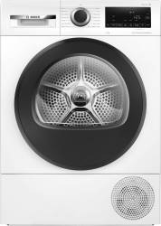 Bosch Series 6 WQG24500GB 9kg Heat Pump Tumble Dryer in white front view