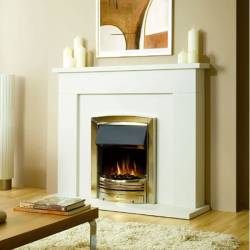 Dimplex Optiflame Adagio Brass Inset Fire 