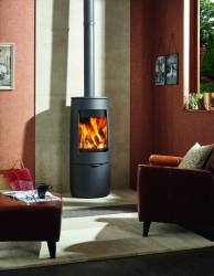 Dovre Bold 400 Wood Burning Stove - Matt Black