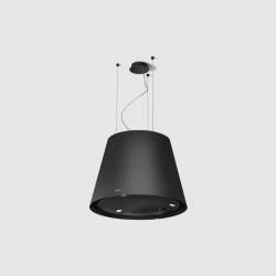 Elica Easy Ux 52cm Island Cooker Hood - Black
