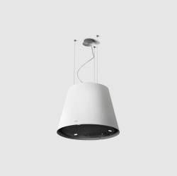 Elica Easy Ux 52cm Island Cooker Hood - White