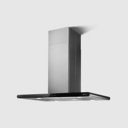 Elica Galaxy 90cm Island Cooker Hood - Stainless Steel & Black
