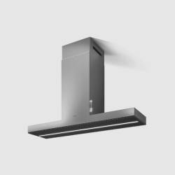 Elica Haiku 120cm Island Cooker Hood - Stainless Steel