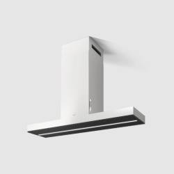 Elica Haiku 120cm Island Cooker Hood - White
