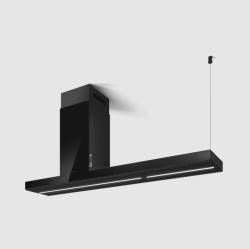 Elica Haiku 180cm Island Cooker Hood - Black