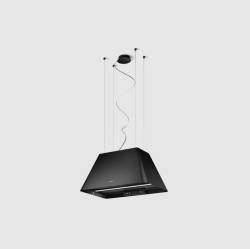 Elica Ikona Light 60cm Island Cooker Hood - Black
