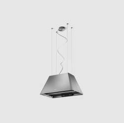 Elica Ikona Light 60cm Island Cooker Hood - Stainless Steel