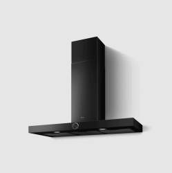 Elica LOL 90cm Chimney Cooker Hood - Black