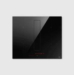 Elica NikolaTesla Fit 60cm 4 Zone Plinth Out Venting Induction Hob - Black