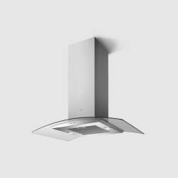 Elica Reef A 90cm Island Cooker Hood - Stainless Steel
