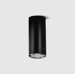 Elica Tube Pro 43cm Island Cooker Hood - Black