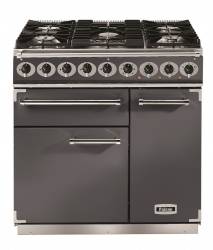 Falcon F900DXDFSLNM - 900 De Luxe Dual Fuel Slate Nickel Range Cooker 102530