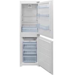 Front view of Culina FFBIFF5050E frost-free built-in fridge freezer with 50/50 split