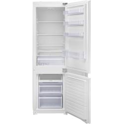 Front view of Culina FFBIS7030E integrated fridge freezer with 70/30 split and LED lighting