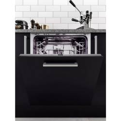 Front view of Culina UBMD60M.1 integrated dishwasher – 12 place settings, 60cm wide
