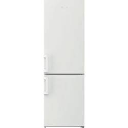 Front view of Indesit IKNS1261S4UK white 6040 fridge freezer