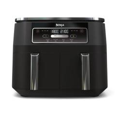 Front view of Ninja AF200UK Dual Zone Air Fryer