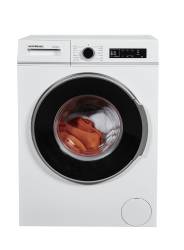 Front view of NordMende WMT1260WH 6kg washing machine in white