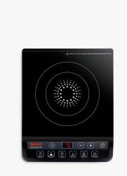 Front view of TEFAL IH201840 Everyday Induction Hob with digital display