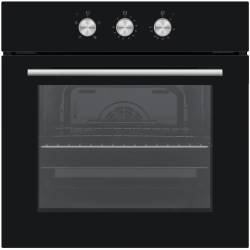 Front view of the Cata UBO651BK Built-in Single Fan Oven