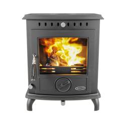 Henley Aran 5kW Eco Multi Fuel Stove - Matt Black 