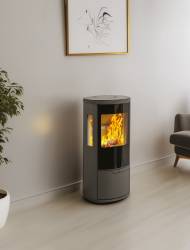 Henley Elipse G5 wood burning stove, 4.9kW Eco stove, Dalzells
