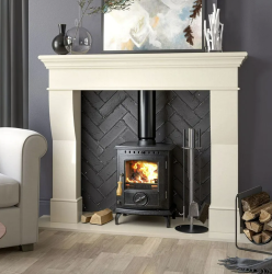 Henley Rosewood 5kW Multifuel Stove - Matt Black