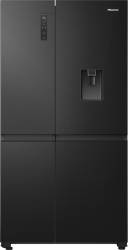 Hisense RS840N4WFE American style fridge freezer, black finish, Dalzells