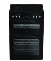 Hotpoint HDE6VDC2B1 electric cooker black