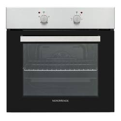Image of the Nordmende SO106IX Built-In Single Fan Oven in stainless steel finish