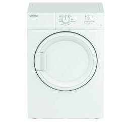 Indesit CYDA81WWGLUK 8kg Vented Tumble Dryer - White Front View