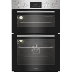 Indesit DII10DIX built-in double oven in stainless steel