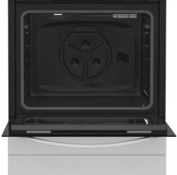 Indesit I6G3PMWUK dual fuel cooker white, 60cm freestanding cooker, Dalzells
