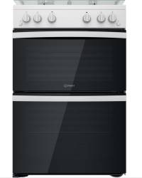 Indesit ID67G0MCWUK Gas Double Cooker