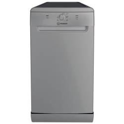 Indesit IN2FE10CS90SUK Slimline Dishwasher - Silver
