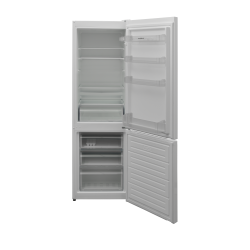 Inside view of NordMende RFF60405WH fridge freezer in white