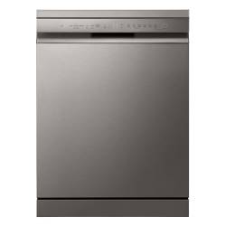 LG DF355FP freestanding dishwasher with QuadWash™ technology