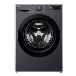 LG F4Y510GBLN1 10kg Steam™ washing machine in Slate Grey