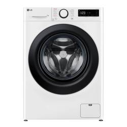LG F4Y511WBLN1 11kg white washing machine front view